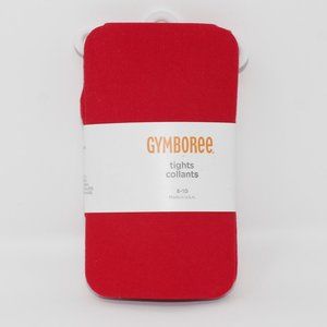 NWT Gymboree 8-10 red basic Tights Cozy Cutie crimson